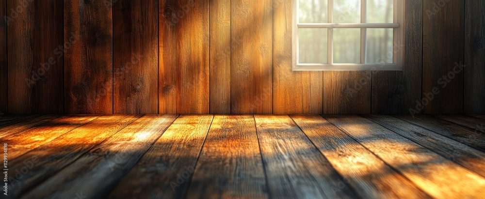 Poster minimalist wood texture background bright natural lighting soft shadows smooth finish scandinavian d