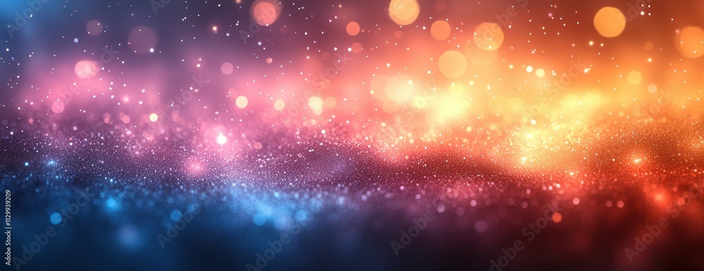 Aufkleber Abstract Gradient Background Soft Pastel Colors Dreamy Blurry Texture Bokeh Effect Serene Light Design