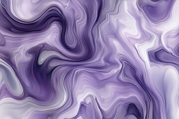 Obraz premium Abstract Purple Marble Pattern with Fluid Swirls and Waves
