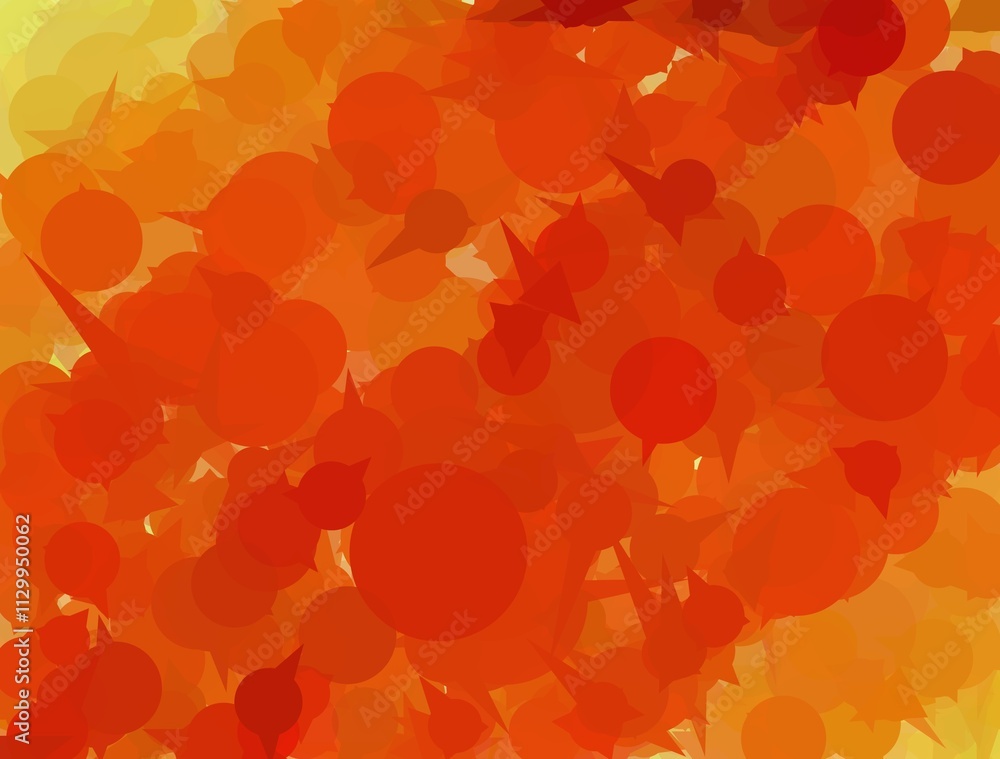Poster abstract background with bokeh background