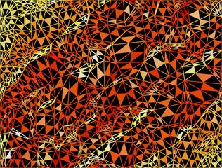 art abstract background of colorful geometric shapes