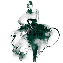 Haute Couture Fashion illustration