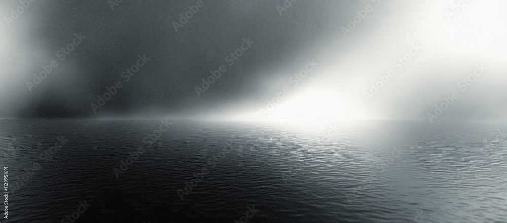 Aufkleber abstract minimalist gradient background with soft textures and monochromatic tones