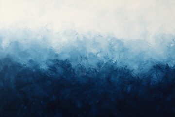 Abstract Blue Gradient with Soft Texture and Calm Vibes