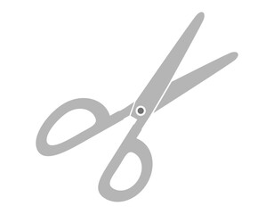 可愛いハサミのイラスト　はさみのアイコン