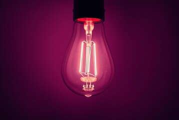 An innovative light bulb concept symbolizing breakthrough ideas and creative thinking, representing smart marketing strategies and business genius for success.

