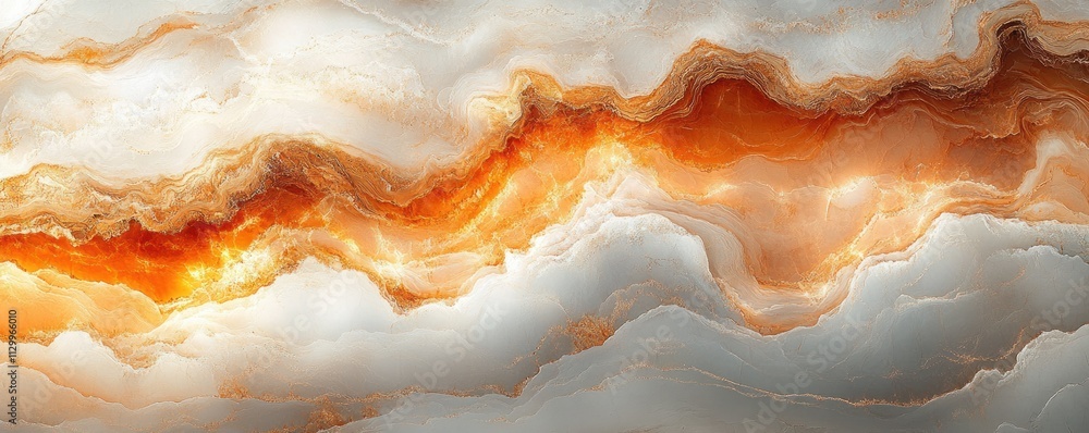 Poster marble texture design baroque art soft lighting fluid patterns minimalist composition