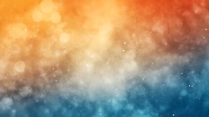Naklejka premium Abstract Celestial Nebula Cosmic Space Background
