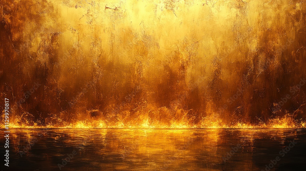Poster gold abstract painting background elegant texture gradient luxurious soft light warm colors