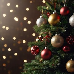 Fototapeta premium Christmas house in the night