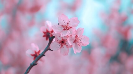 Obraz premium Blossoms Blooming for Inspiring Event Promotions