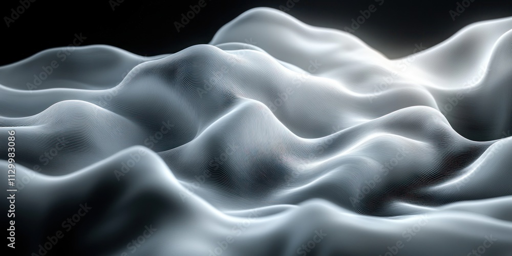 Aufkleber abstract gradient background with soft focus high contrast noise texture and illuminated white spots