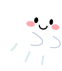 Halloween naughty ghost ghost