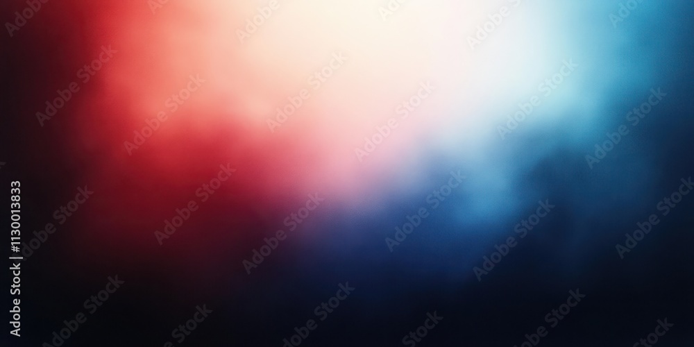 Poster blue red gradient abstract background with texture smooth lighting and glow