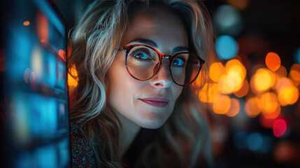 A teacher hosting an online workshop with participants visible on a video grid