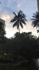 Blue Morning Sky In Singapore