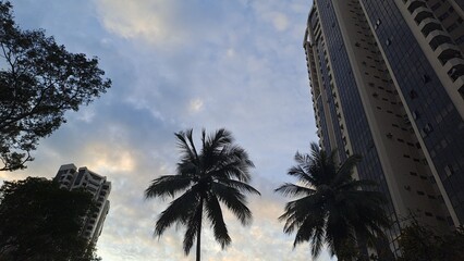 Blue Morning Sky In Singapore