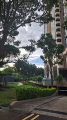 Blue Morning Sky In Singapore