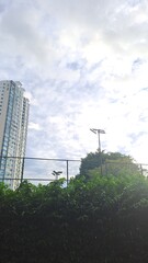 Blue Morning Sky In Singapore