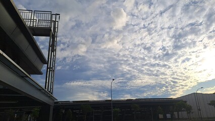 Blue Morning Sky In Singapore