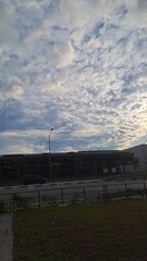 Blue Morning Sky In Singapore