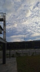 Blue Morning Sky In Singapore