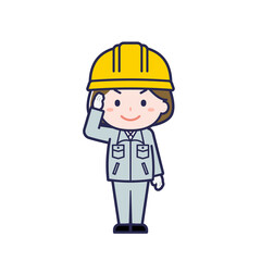 工事作業員／女性 02