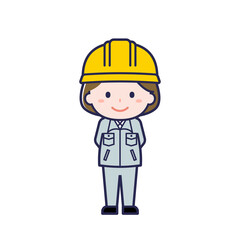 工事作業員／女性 28