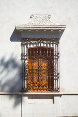 Ventana en casa colonial Jonacatepec