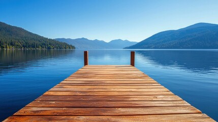 Obraz premium lake in the mountains