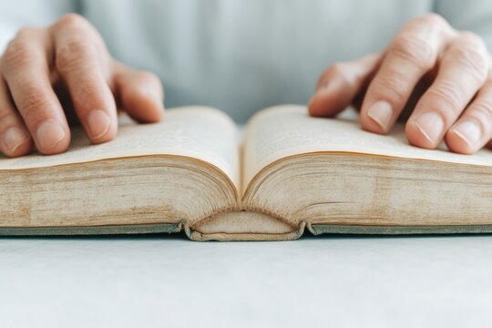 Hands and Heritage Preserving Linguistic Traditions Through Old Books