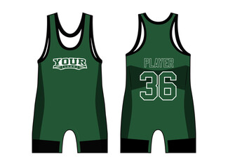 The Wrestling Singlets template mockup is a perfect fit for all sports. The designs that go on casual wear, shirts, fashion apparel, and all kinds of team uniform