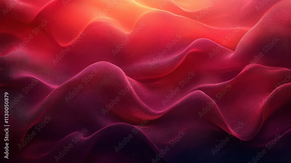 Poster Burgundy Abstract Background Deep Red Gradient Modern Minimalism Soft Textured Elegant