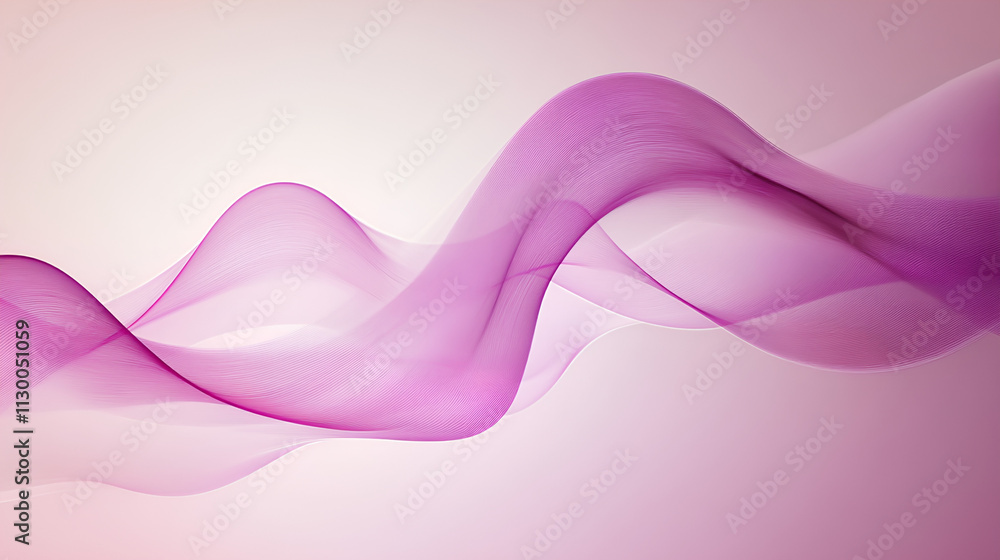 Poster soft pink abstract background with flowing waves and light textures