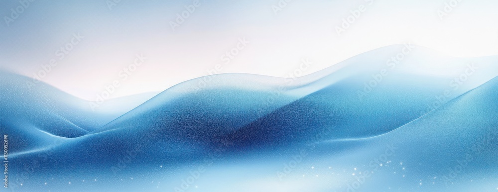 Poster blue and white gradient background with smooth texture and copy space for presentation
