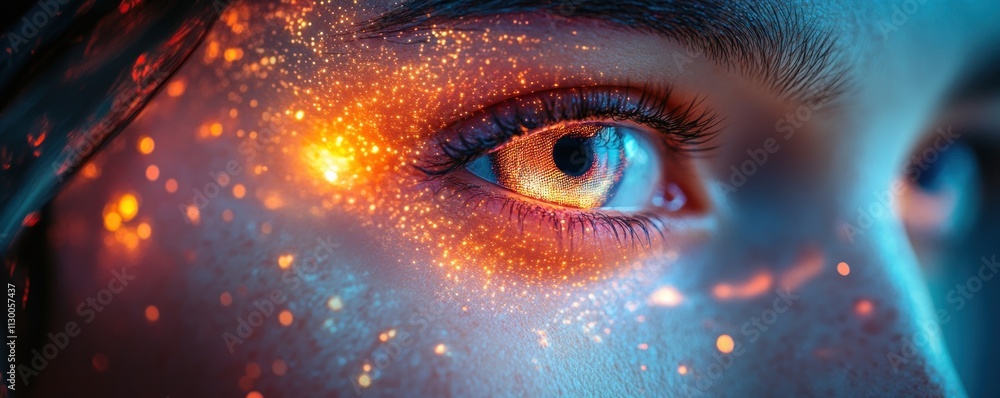 Aufkleber face of innovation in artificial intelligence automation and technology in business processes
