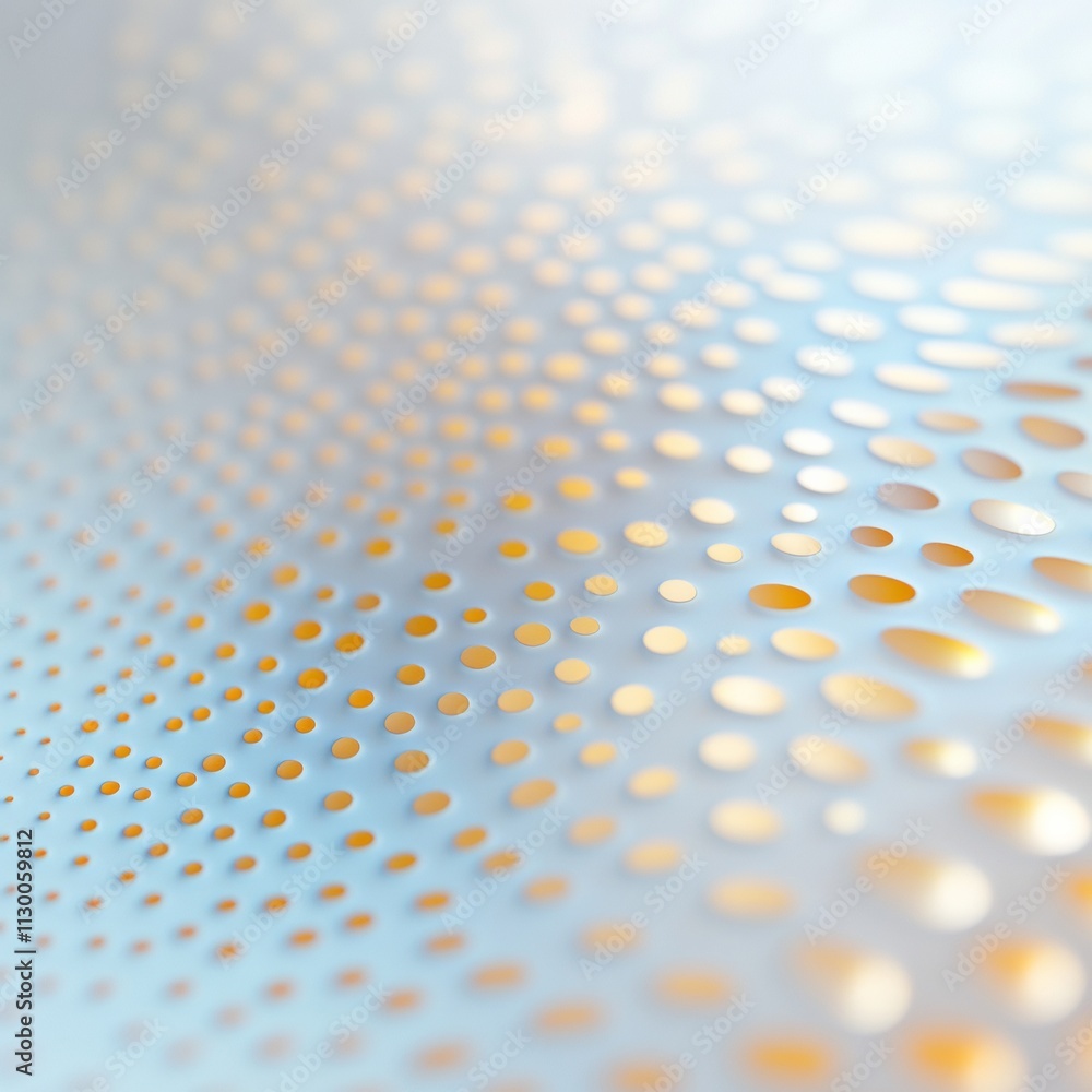 Aufkleber abstract fractal patterns and geometric minimalism on neutral palette
