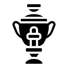 Obraz premium Samovar Solid Icon