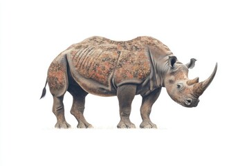 Obraz premium Fauna of the African savanna, endangered species