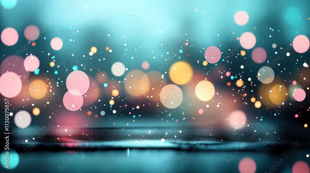 Aufkleber creative photography and light effects abstract background with colorful light patterns and textures