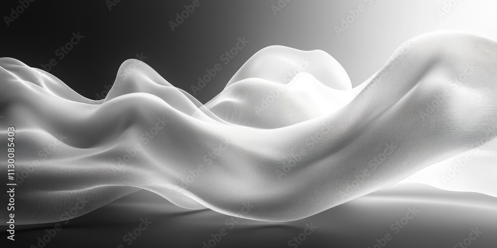 Aufkleber Abstract Gradient Background Soft Focus High Contrast Lighting Glimmering Texture