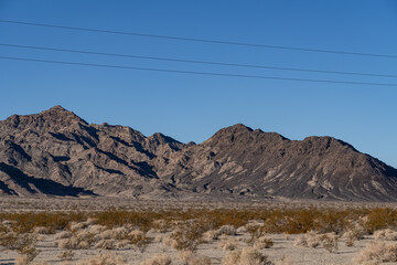 The Bullion Mountains are located in the Mojave Desert of California. Amboy Rd. Basin and Range...