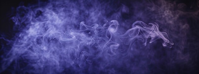 Fototapeta premium smoke on black