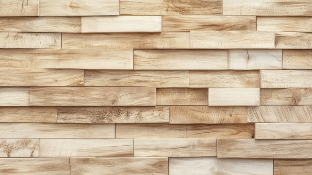 Modern Wooden Panel Wall Featuring Vertical Slats in Beige Pine for Stylish Interior and Exterior Design. Generative AI