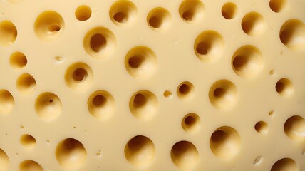 Highly detailed, macro close-up photograph of a rich, creamy cheese texture in extremely high resolution