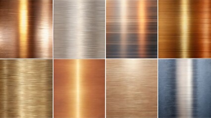 Top view of Realistic metal texture background