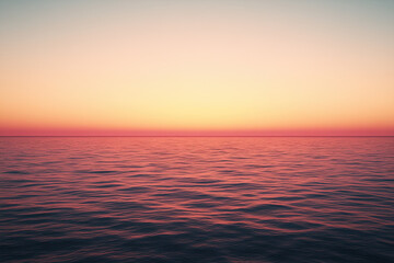 Obraz premium Sunset sky with bold reds and oranges, fading into darker tones near the horizon