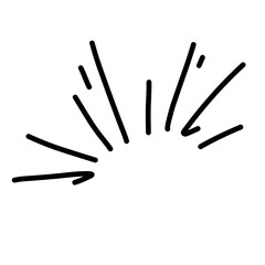 Obraz premium Comic cartoon boom speed effect explosive line movement. Comic explosion explosive smoke