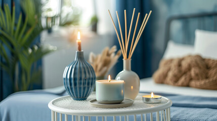 table setting in a restaurant