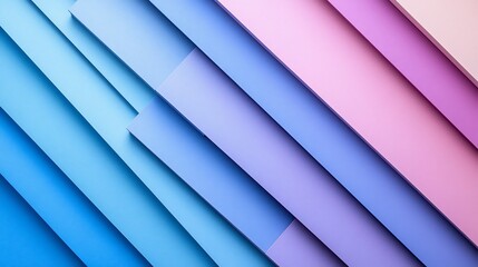 Fototapeta premium Abstract pastel color diagonal stripes background.